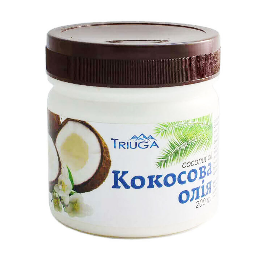 Натуральна кокосова олія Triuga Herbal, 200 мл